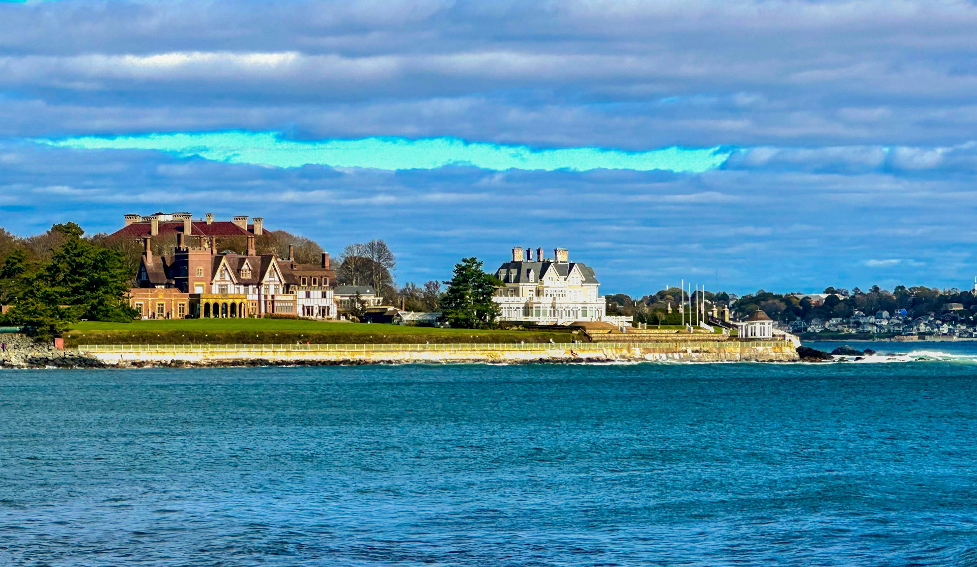 Image of Newport cottages in Rhode Island