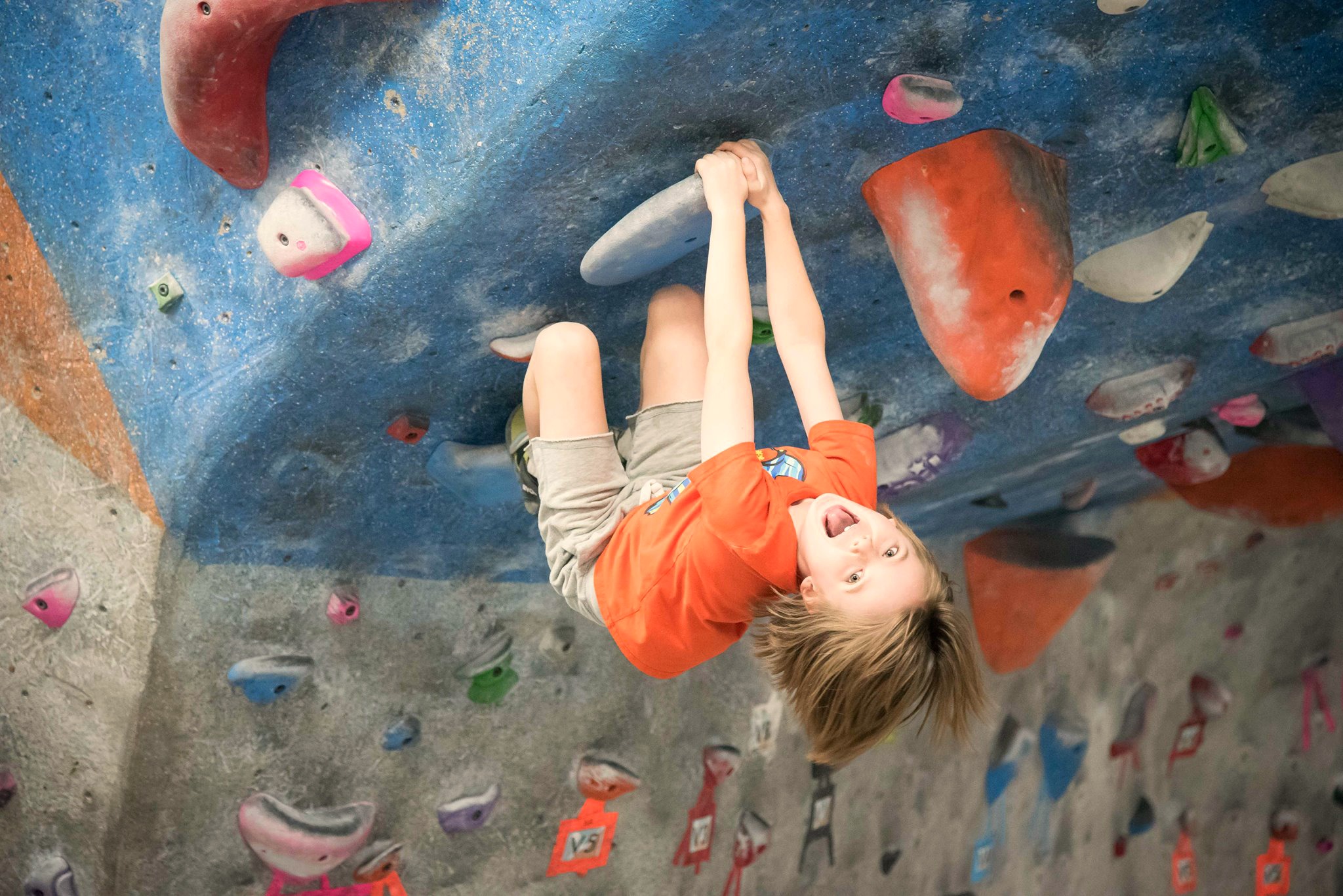 Don't climb mom's walls; climb these! Photo courtesy of Rock Spot Climbing