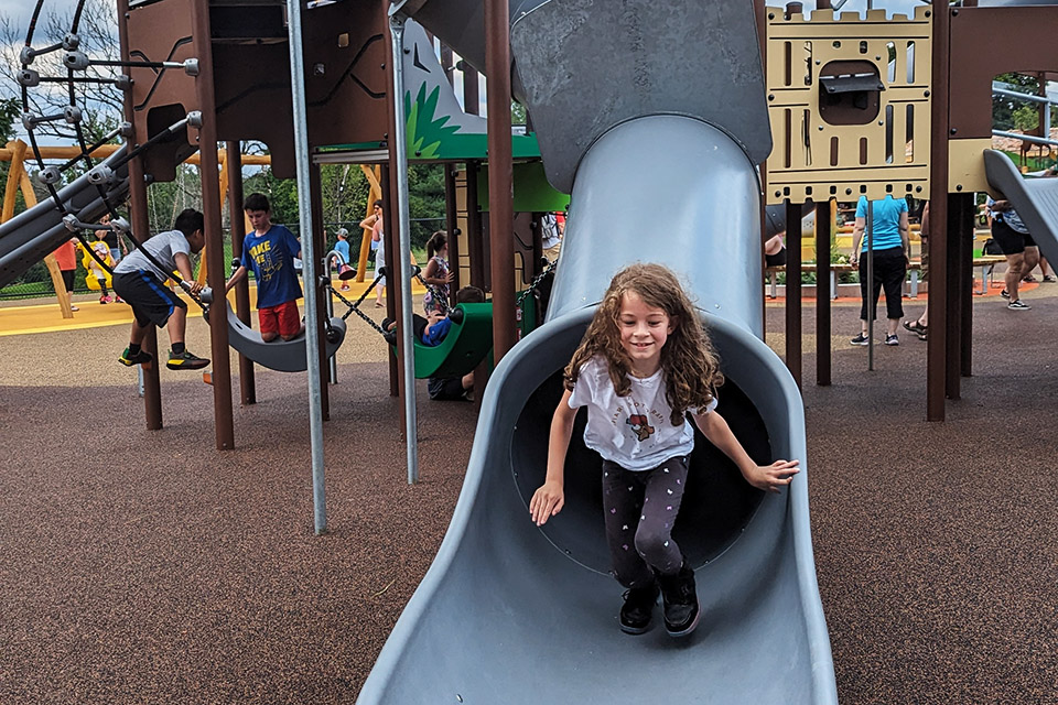 Visit Rose Tree’s brand new playground! 