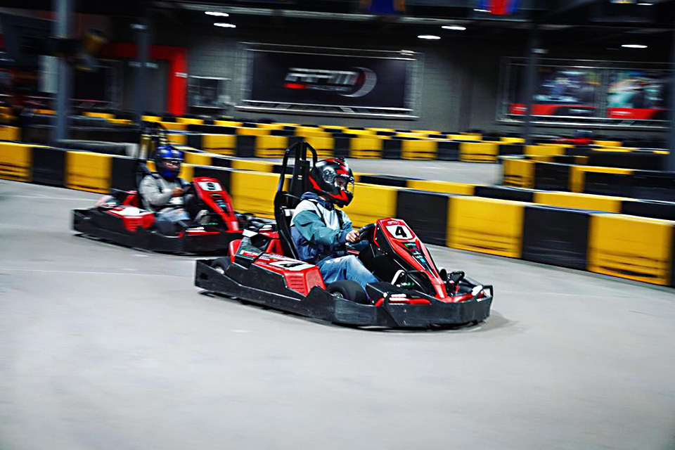 Adrenaline-fueled tweens will thrill to the go-karts at RPM Raceway. Photo courtesy of the raceway