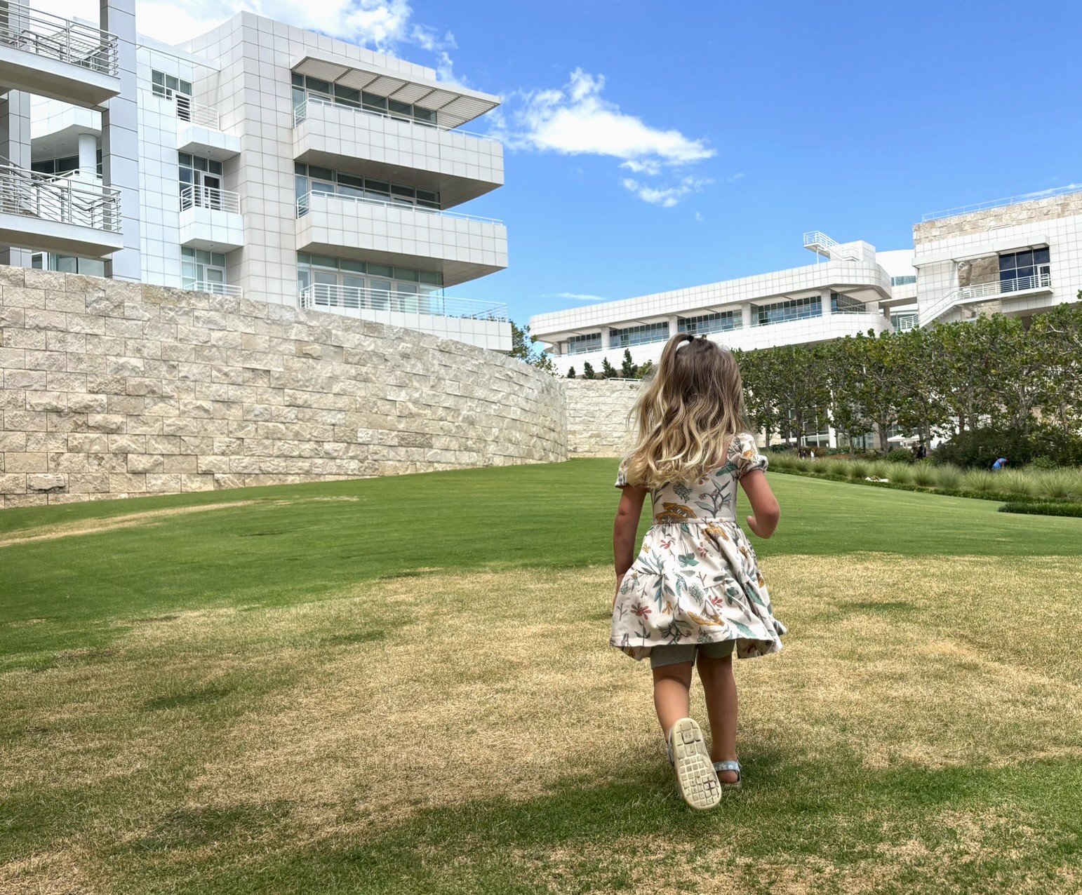 Run over to the Getty Center with kids! Photo by Kylie Williams