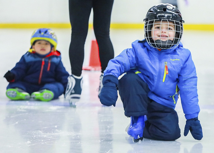 Twin Rinks skating year-round open sessions.