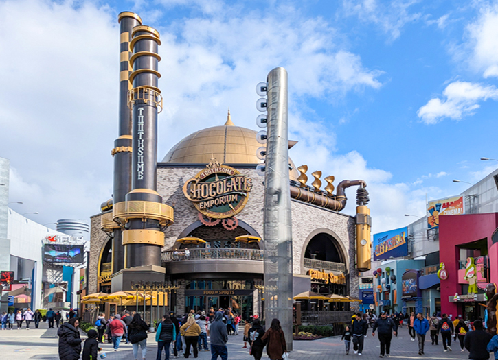 Toothsome Chocolate Emporium and Savory Feast Kitchen Universal CityWalk