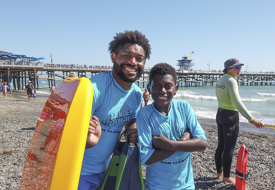 Hang ten in San Clemente. Photo courtesy of the San Clemente Ocean Festival