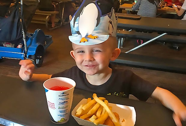 Eating at SeaWorld Orlando