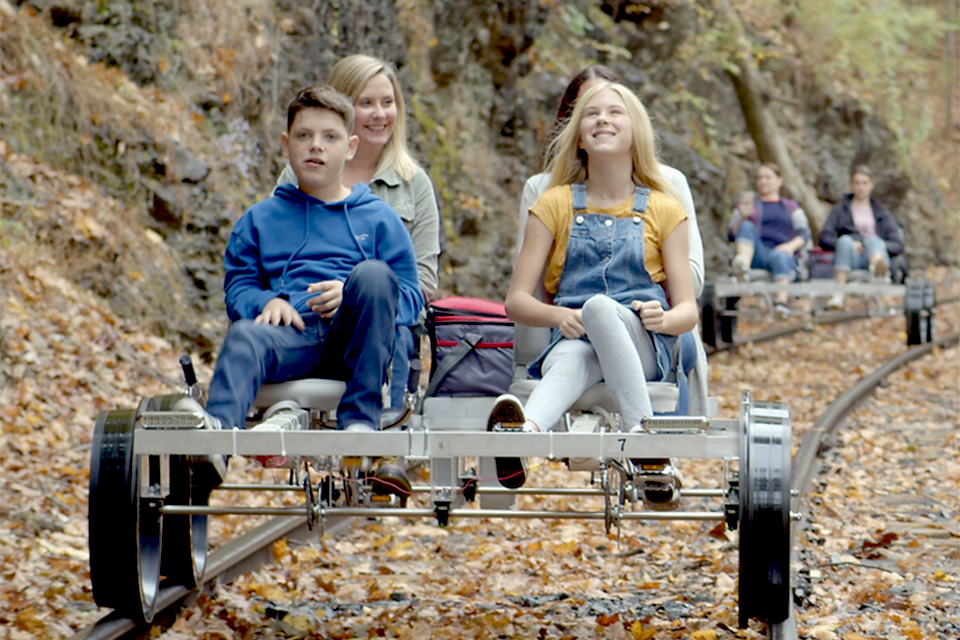 Secret Valley Explorers take visitors over rail trails in Pennsylvania