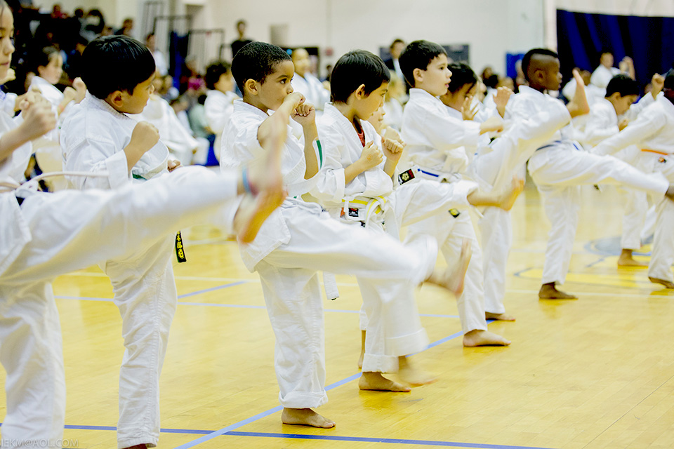 Karate classes for kids are offered at World Seido Karate