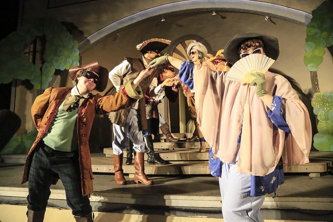 Shakespeare by the Sea brings the Bard to the beach. Photo by Miguel Elliot