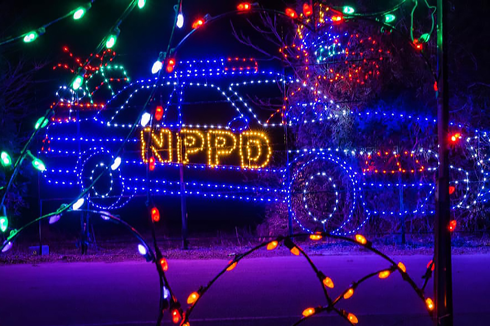 Skylands Stadium Christmas Light Show has plenty of festive themed displays