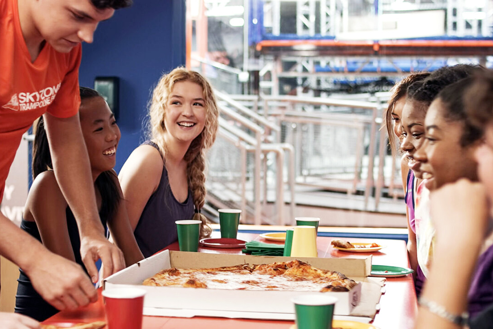 Celebrate your teen with  an action-packed birthday party at Sky Zone. Photo courtesy of Sky Zone 