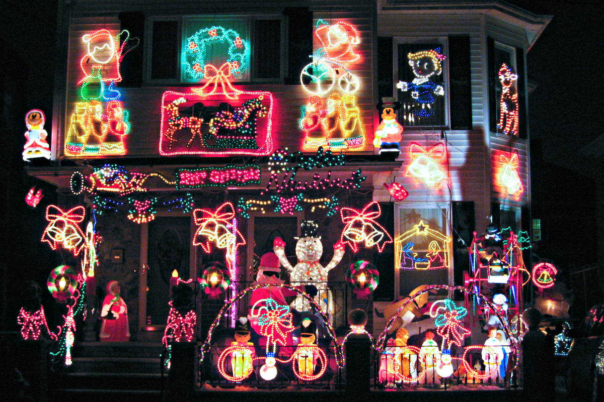 See Somerville's most awesomely decorated homes on the Illuminations Tour. Photo by Andrew Malone/Flickr