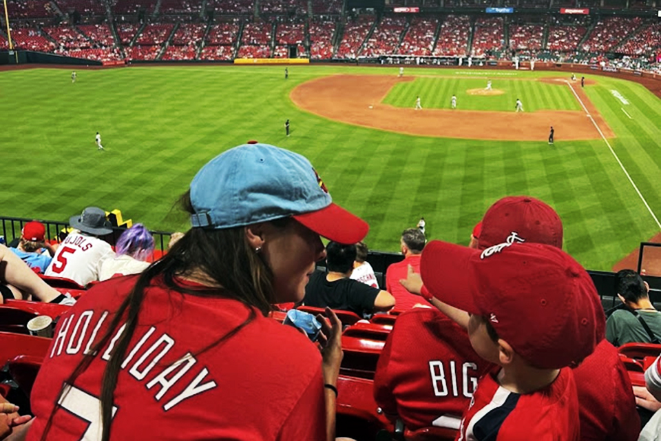 Soak up St. Louis's baseball spirit at a Cardinals game.