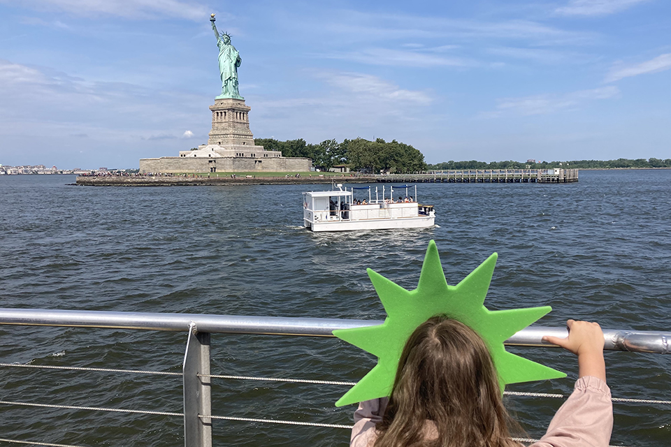 ferry to the statue of liberty