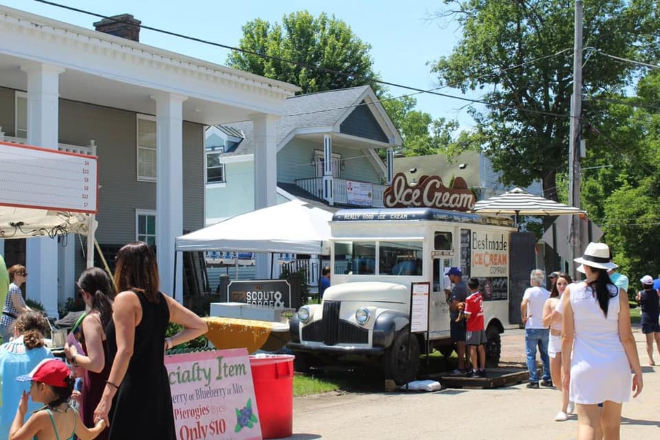 Enjoy all the strawberries at the Long Grove Strawberry Fest. Photo courtesy of the fest