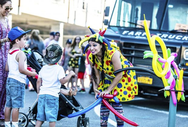 Alive After Five is a series of free street festivals on Thursdays in Patchogue. Photo courtesy of the event