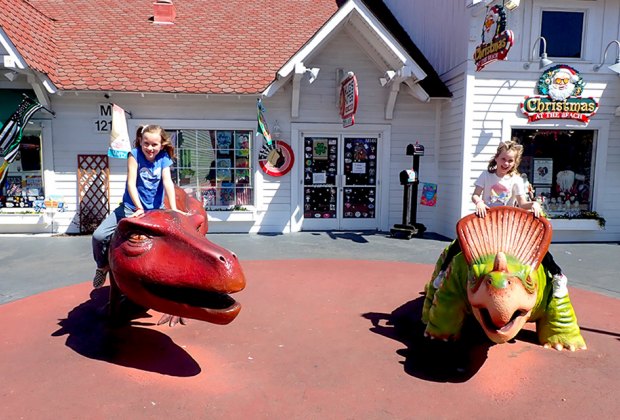 Enjoy fun photo ops, unique shops, delicious restaurants, and more at Broadway at the Beach.