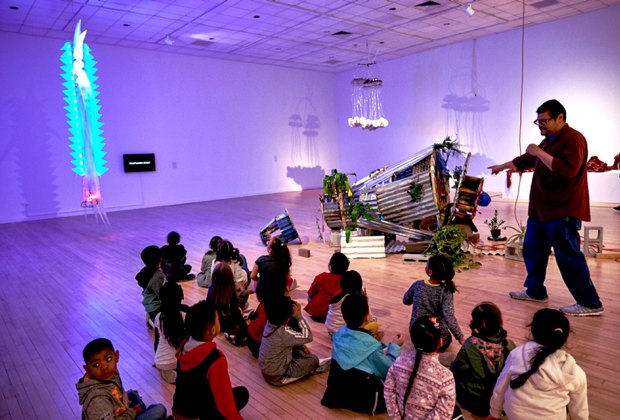 Discover contemporary artists at the Bronx Museum of the Arts.