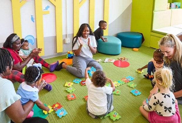 Hello Baby is a free indoor playground in Woodlawn. Photo courtesy of Hello Baby