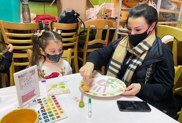 Have a mommy-and-me day at Color Me Mine in Summit or Ridgewood. 