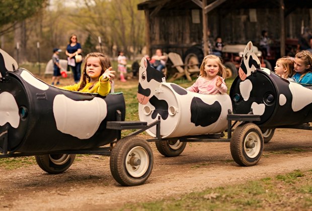 There's lots of farm fun to be had at Great Country Farms! Photo courtesy of Great Country Farms