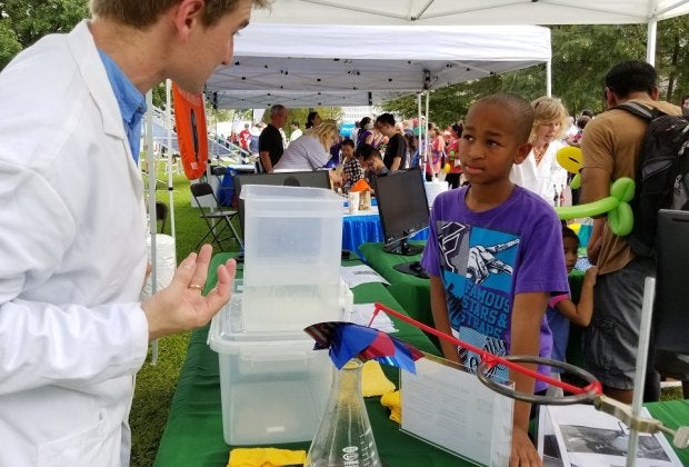 Learn all about STEM and the energy field at the annual Energy Day Festival. Photo courtesy of Bill Krampitz.