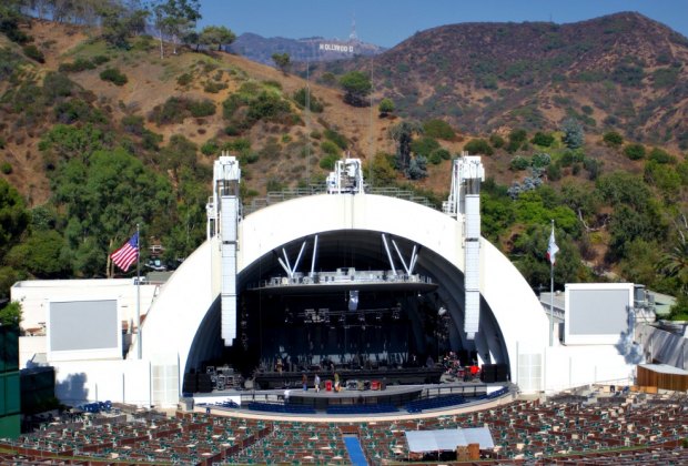 See a show at the iconic Hollywood Bowl, where you also have a great view of the Hollywood Sign! Photo by Matthew Field