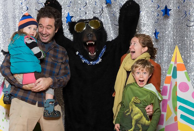 Take funny family photos at the Hudson Valley Hulabaloo Holiday Market.