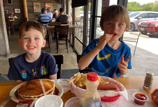 Cheap, delicious, and good for leftovers. Photo of Buffalo Grille by Jessica Stautberg