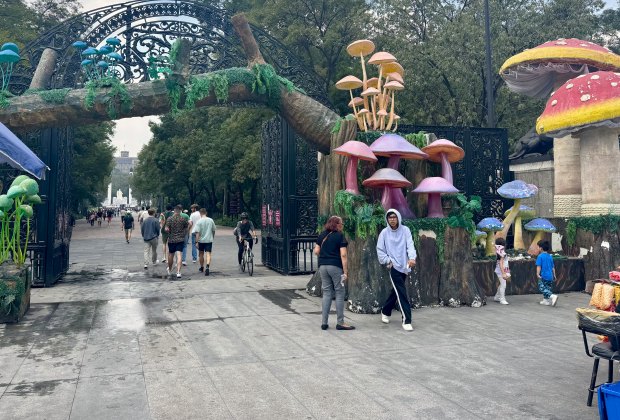 Chapultepec Park is full of whimsical outdoor art and loads of things to do with kids. 
