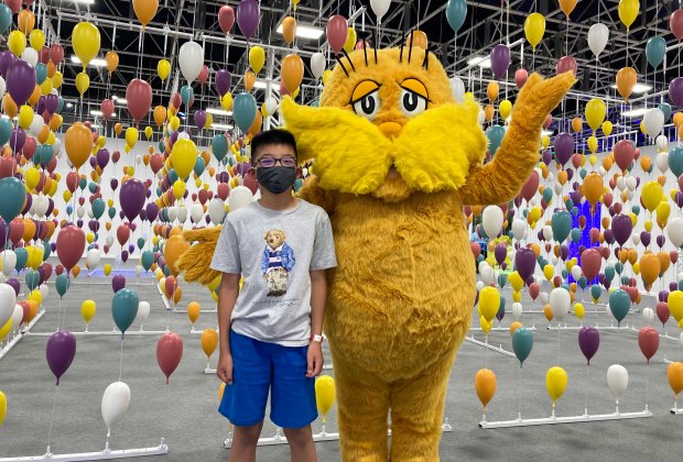 The Dr. Seuss Experience will be in Chicago in October (photo from Houston exhibit).