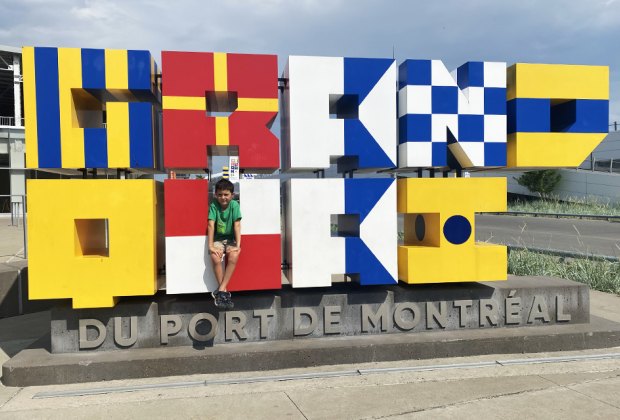 With tons of attractions, the Old Port of Montreal is a great first stop on a family trip to Montreal, Canada.