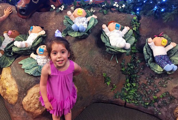 Babyland General Hospital offer free admission for kids to see where the beloved Cabbage Patch Kids are "born." 