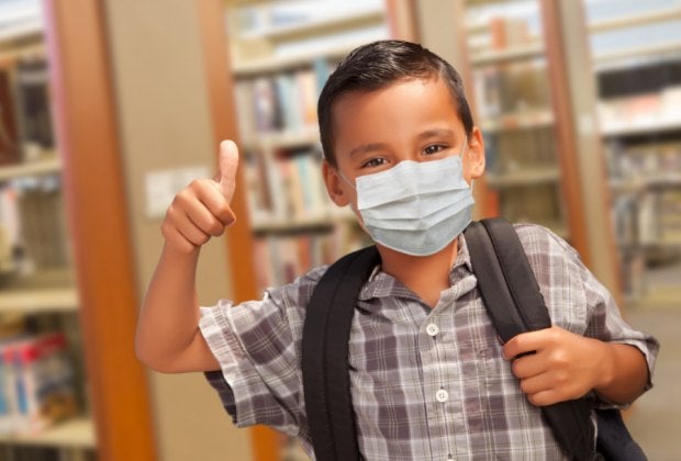 New York schools got the OK to reopen for in-person class.