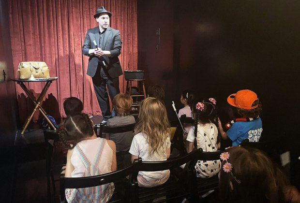 The Brooklyn Magic Shop hosts classes, camps, and private birthday parties with Apolino the Magician. Photo by the author 
