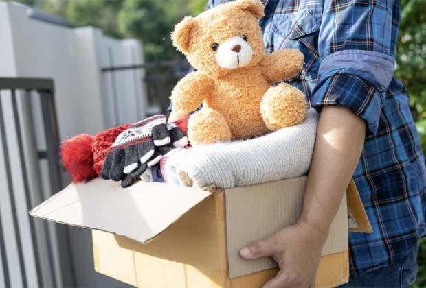 Multiple charities in NYC allow families to donate clothes and toys 