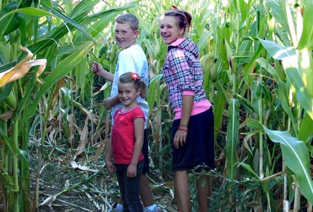 Anyone and everyone will feel welcome at the Fox Squirrel Maze; activities include gigantic slingshot, cornhole, fun duck races, and more.