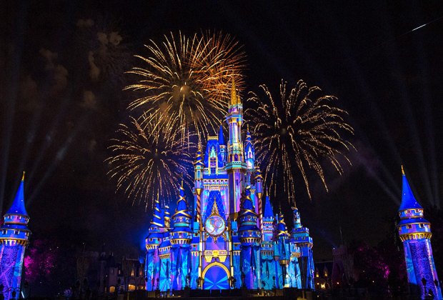 Start 2026 off with an epic New Year's fireworks display at the Magic Kingdom. Photo courtesy of Disney