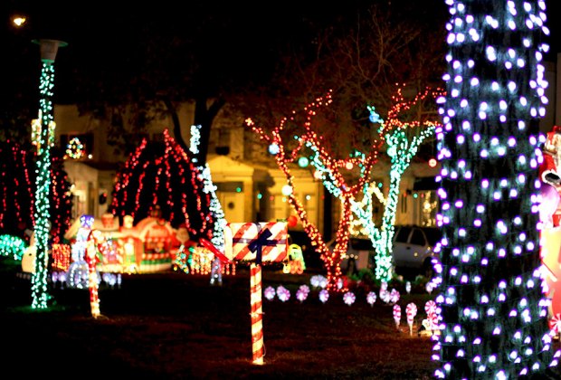 The amazing Smedley Street Christmas Light Spectacular.display is back!  Photo courtesy of the venue