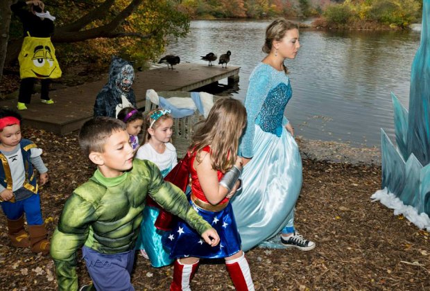 Meander through the trails at Quogue Wildlife Refuge; you never know who you'll meet. Photo courtesy of the refuge