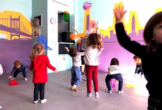 Move, dance, and play at Raising Astoria's Creative Movement class for ages 2-4. 