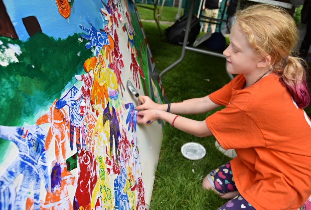 Creativity Commons at Cambridge River Festival. Photo courtesy of Cambridge Arts