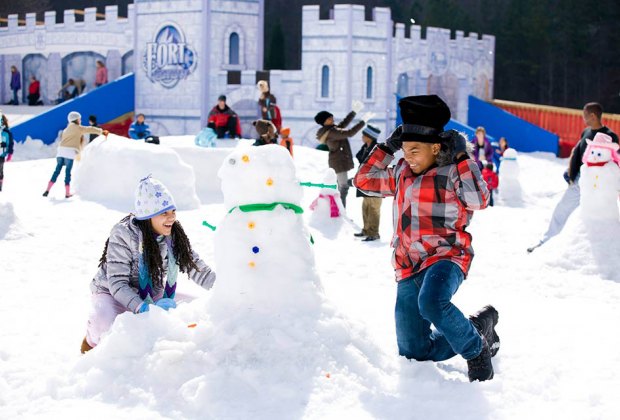 Celebrate the season at the natural wonderland of Stone Mountain. Photo courtesy of Stone Mountain