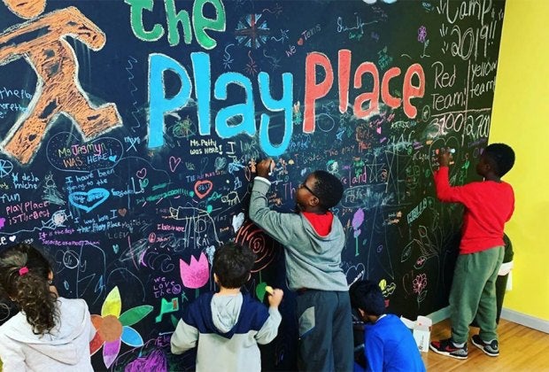 Kids can have fun at the Play Place in Elmsford while adults enjoy the cafe. 