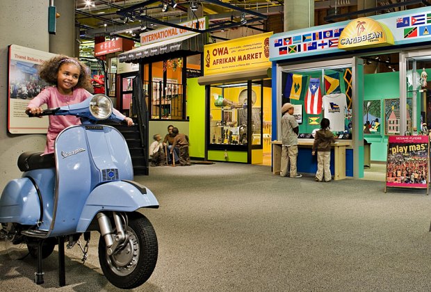 The Brooklyn Children's Museum is a cornerstone of fun in the Crown Heights neighborhood. Photo by Winston Willams/courtesy of the museum