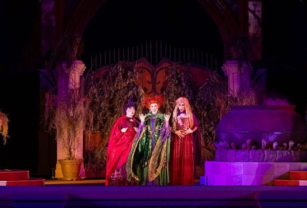 Villains like the Sanderson sisters always have a good time at Mickey's Not-So-Scary Halloween Party! Photo courtesy WDW
