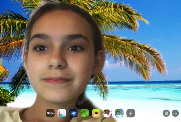 Coco Palms has free downloadable zoom backgrounds to make you feel like you're in the tropics. Photo courtesy of Coco Palm/Cala Nighswander