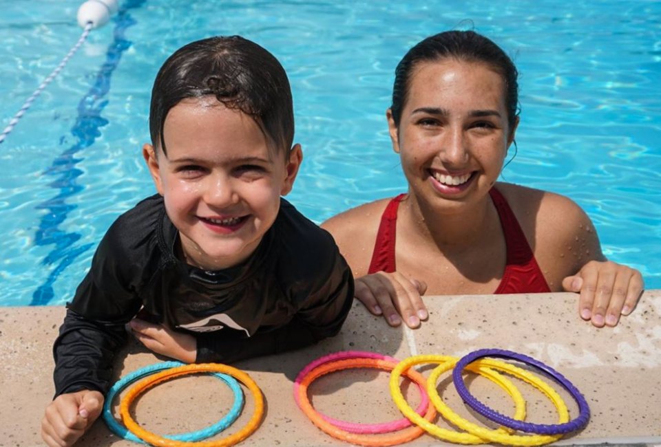Preschoolers can dive into fun at these Boston-area summer camps. Photo courtesy of Tenacre Day Camp