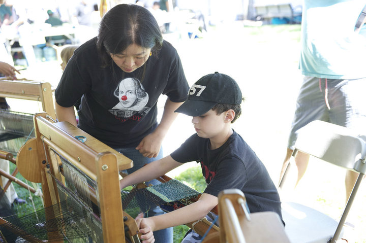 Get hands-on artsy this weekend. Photo courtesy of The Boston Arts Festival