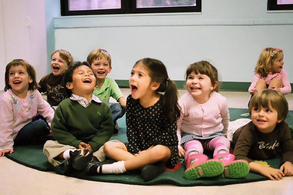 At the Language Workshop for Children, kids learn language through enriched play. Photo courtesy of the Language Workshop