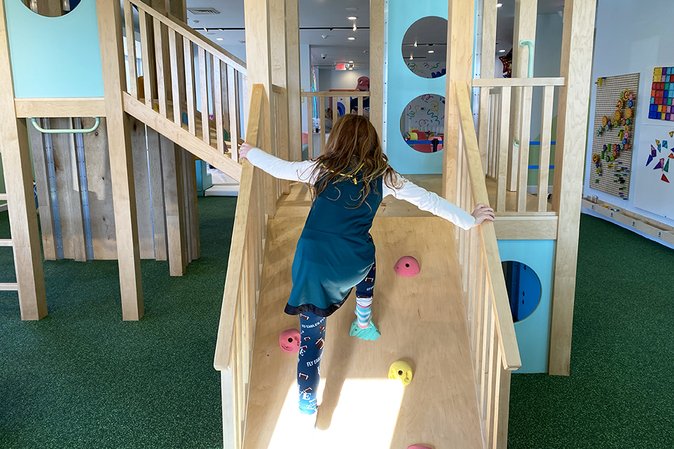 Cherry Hill's new indoor play venue Wild Child Play has attendance limits, so it never gets overly crowded.